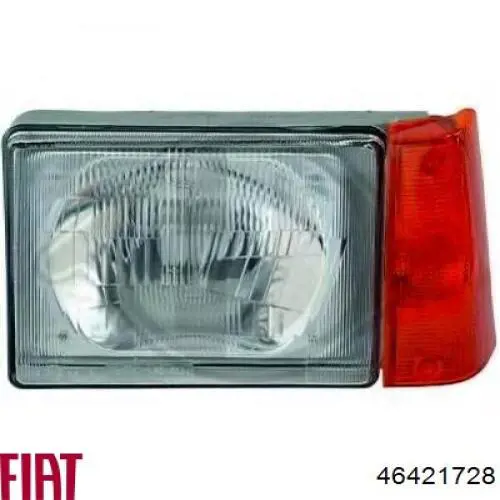 Фара правая 46421728 Fiat/Alfa/Lancia