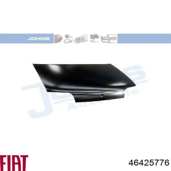 Капот на Fiat Punto I 176