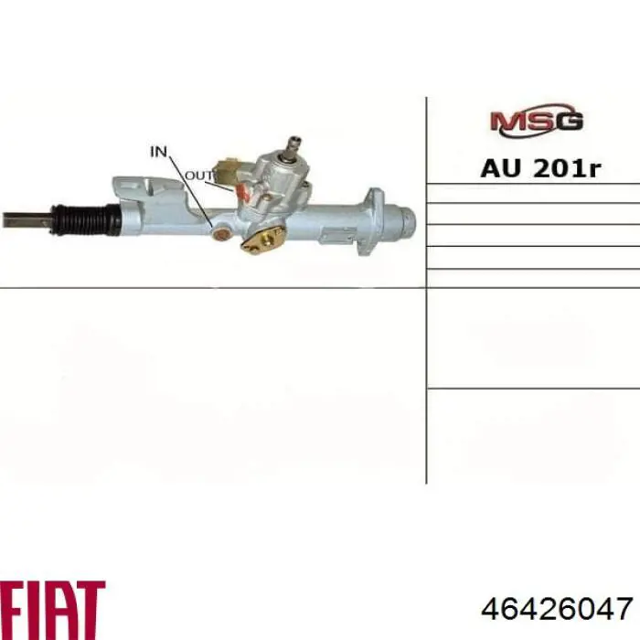 Реечный рулевой механизм Fiat/Alfa/Lancia 7782438 цена, от 190.04 USD