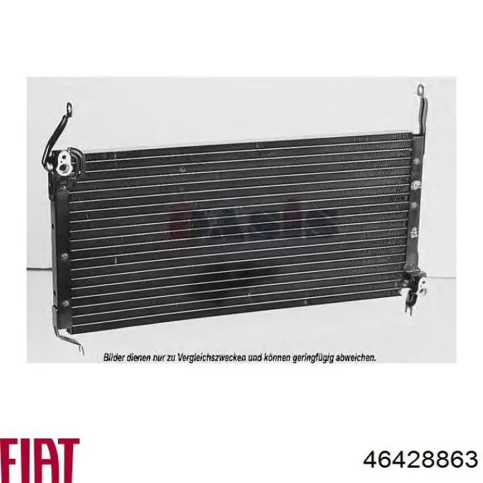 Купить 46428863 Fiat/Alfa/Lancia Радиатор системы охлаждения кондиционера