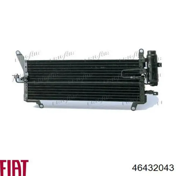 Конденсатор кондиционера Fiat/Alfa/Lancia 46432043 цена, от 230.67 USD