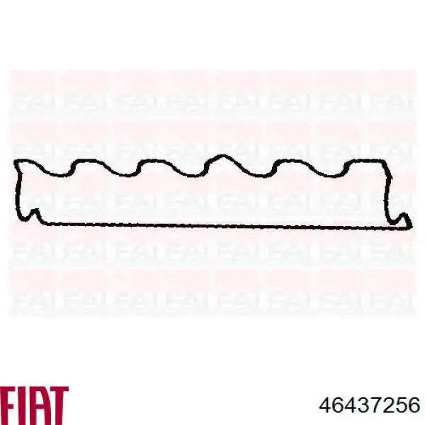 Прокладка крышки двигателя Fiat/Alfa/Lancia 7708317 цена, от 8.46 USD