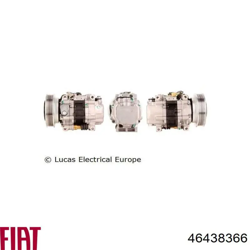 46438366 Fiat/Alfa/Lancia Компрессор хладагента