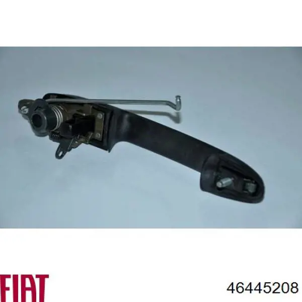 46445208 Fiat/Alfa/Lancia maçaneta dianteira direita da porta externa