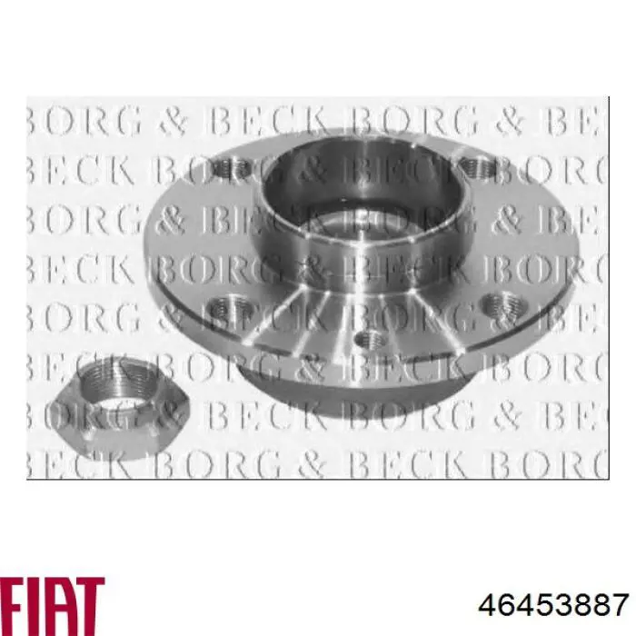 Ступицы задних колес Fiat/Alfa/Lancia 46453887 цена, от 34.17 USD