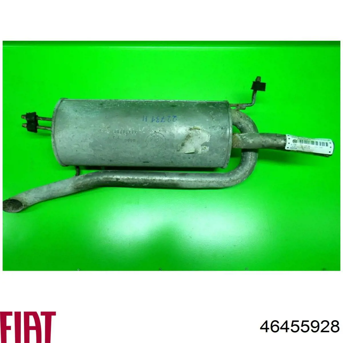 46455928 Fiat/Alfa/Lancia Выхлопная труба