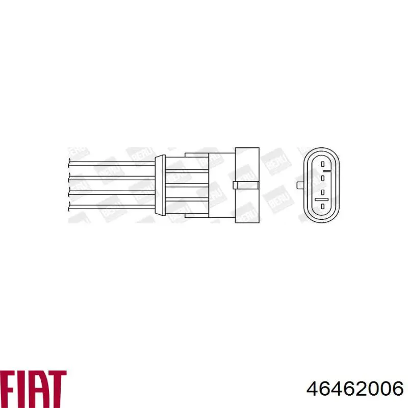 Датчик кислорода до катализатора 46462006 Fiat/Alfa/Lancia