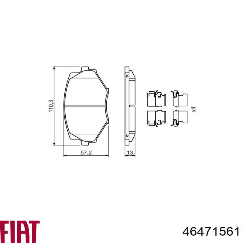 Трубка топливная, обратная от форсунок Fiat/Alfa/Lancia 46471561 цена, от 19.13 USD