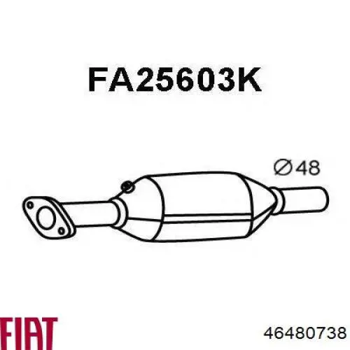Convertidor - catalisador Fiat Palio  178DX
