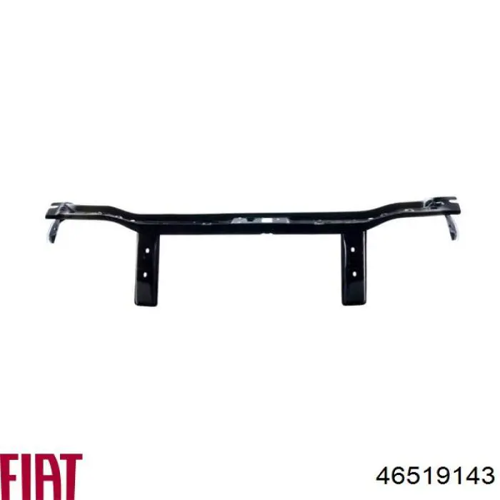  Suporte do radiador montado (painel de montagem de fixação das luzes) Fiat Siena sedan (178) (1996 - 2001) 