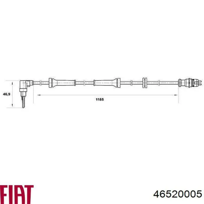 Купить 46520005 Fiat/Alfa/Lancia Датчик ABS передний левый