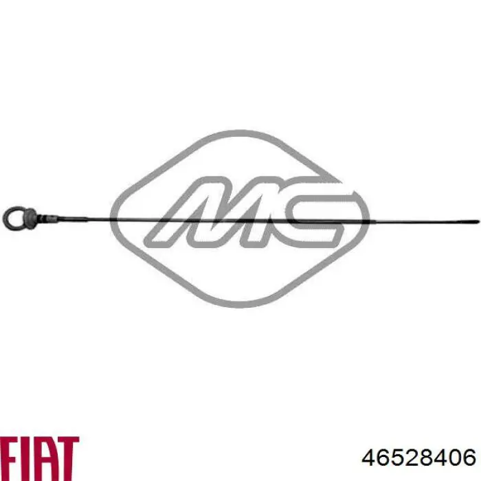 46528406 Fiat/Alfa/Lancia Sonda (indicador) do nível de óleo no motor