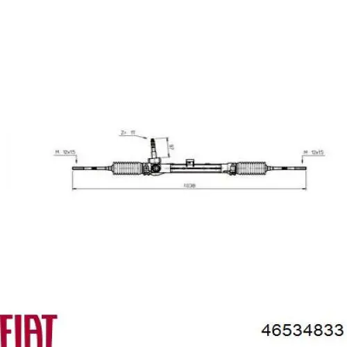 Купить 46534833 Fiat/Alfa/Lancia Рулевая рейка