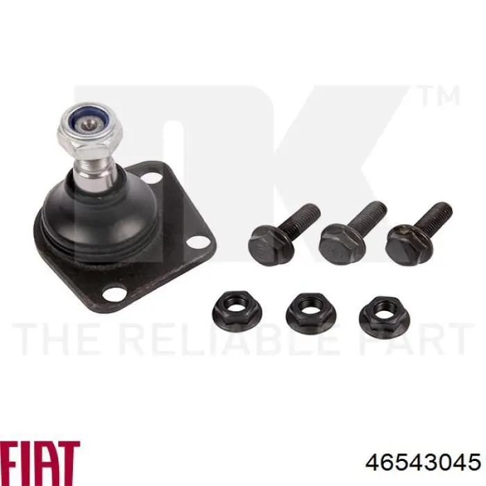 46543045 Fiat/Alfa/Lancia Палец шаровой нижний