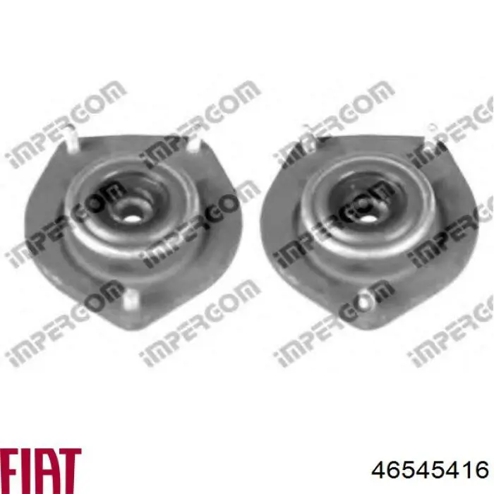 Опора стойки амортизатора переднего Fiat/Alfa/Lancia 46545416 цена, от 25.61 USD