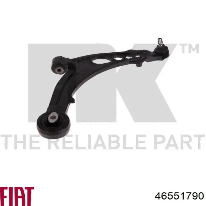 Правый рычаг передней нижней подвески Fiat/Alfa/Lancia 46551790 цена, от 38.61 USD