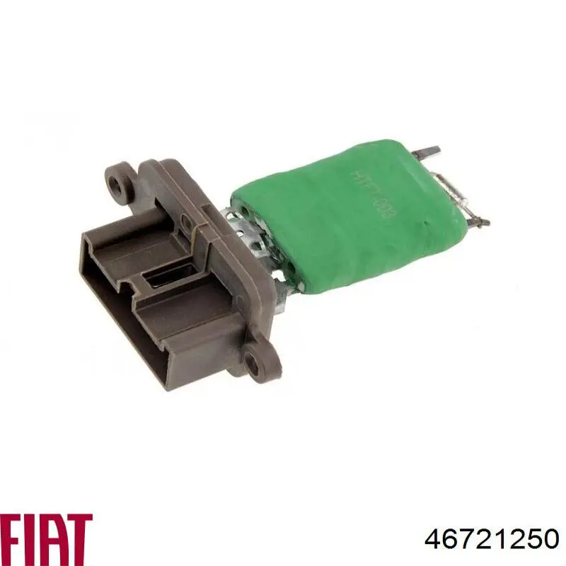 46721250 Fiat/Alfa/Lancia резистор (сопротивление вентилятора печки (отопителя салона))