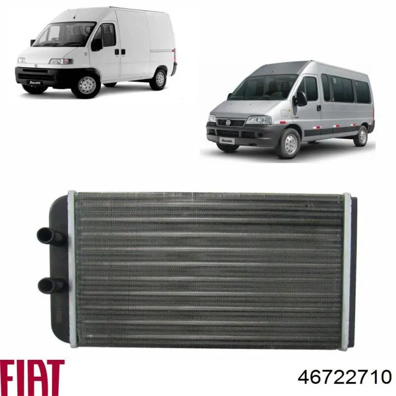 46722710 Fiat/Alfa/Lancia радиатор печки