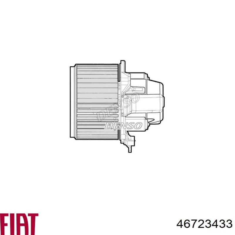 Вентилятор печки 46723433 Fiat/Alfa/Lancia