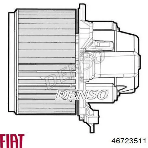 Мотор вентилятора печки (отопителя салона) Fiat/Alfa/Lancia 46723511 цена, от 89.72 USD