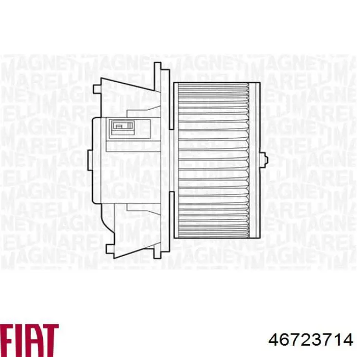 Motor eléctrico, ventilador habitáculo 46723714 Fiat/Alfa/Lancia