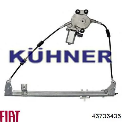 Механизм стеклоподъемника водительской двери Fiat/Alfa/Lancia 46736435 цена, от 82.87 USD