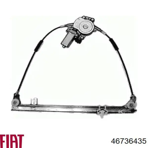 Купить 46736435 Fiat/Alfa/Lancia Подъемник механический ветрового стекла