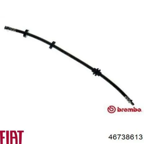 Шланг тормозной передний Fiat/Alfa/Lancia 46738613 цена, от 6.93 USD