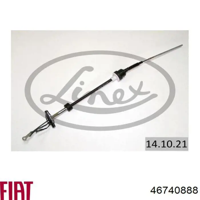 Трос сцепления Fiat/Alfa/Lancia 46740888 цена, от 19.05 USD