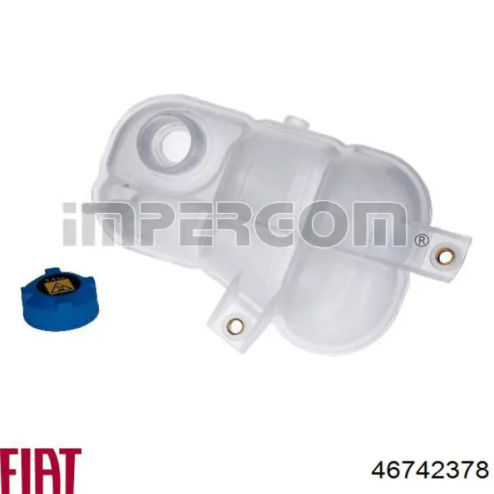 Крышка расширительного бачка Fiat/Alfa/Lancia 46742378 цена, от 3.46 USD