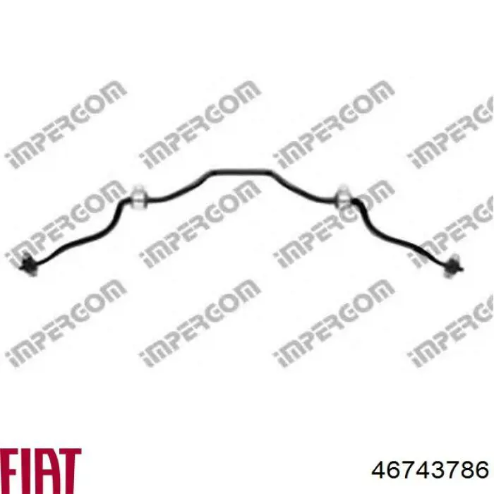 FI-SB-15686 Moog estabilizador dianteiro