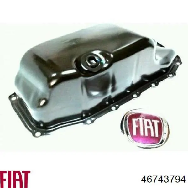 46743794 Fiat/Alfa/Lancia поддон масляный картера двигателя