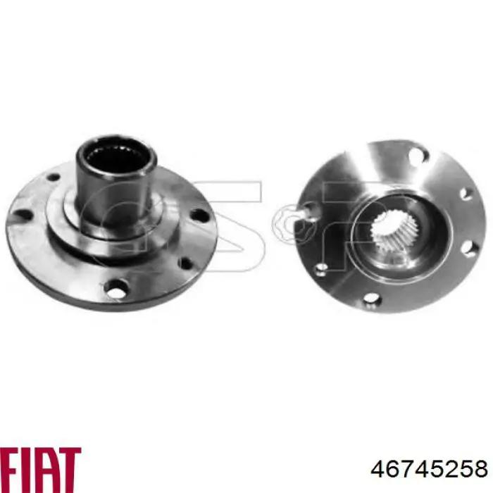 Купить 46745258 Fiat/Alfa/Lancia Ступица переднего колеса