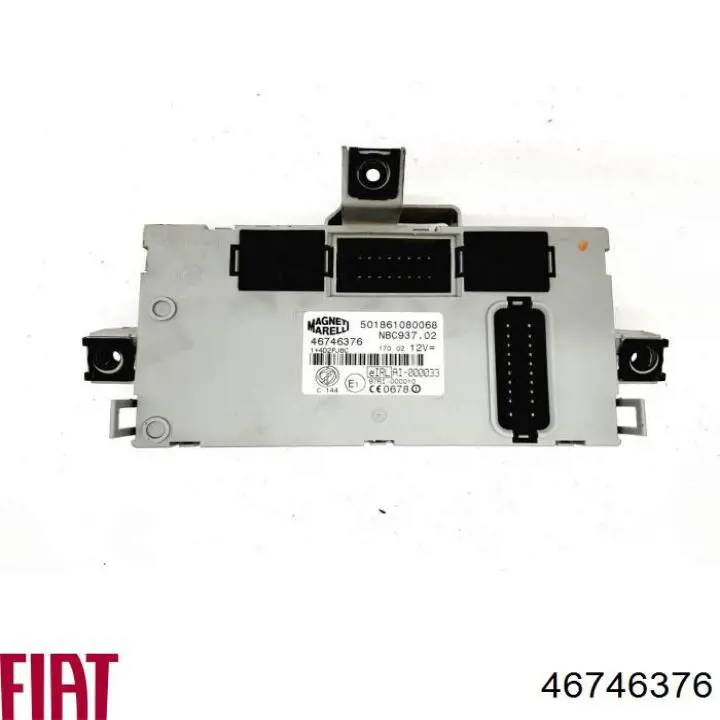 46746376 Fiat/Alfa/Lancia Модуль управления иммобилайзера (ЭБУ)