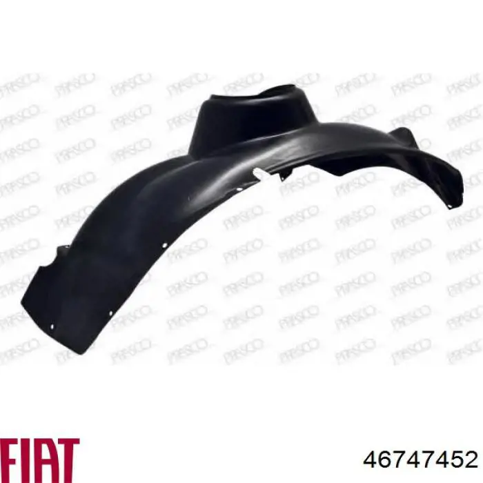 Подкрылок передний левый 46747452 Fiat/Alfa/Lancia