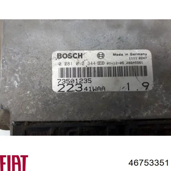 46753351 Bosch Мозги двигателя