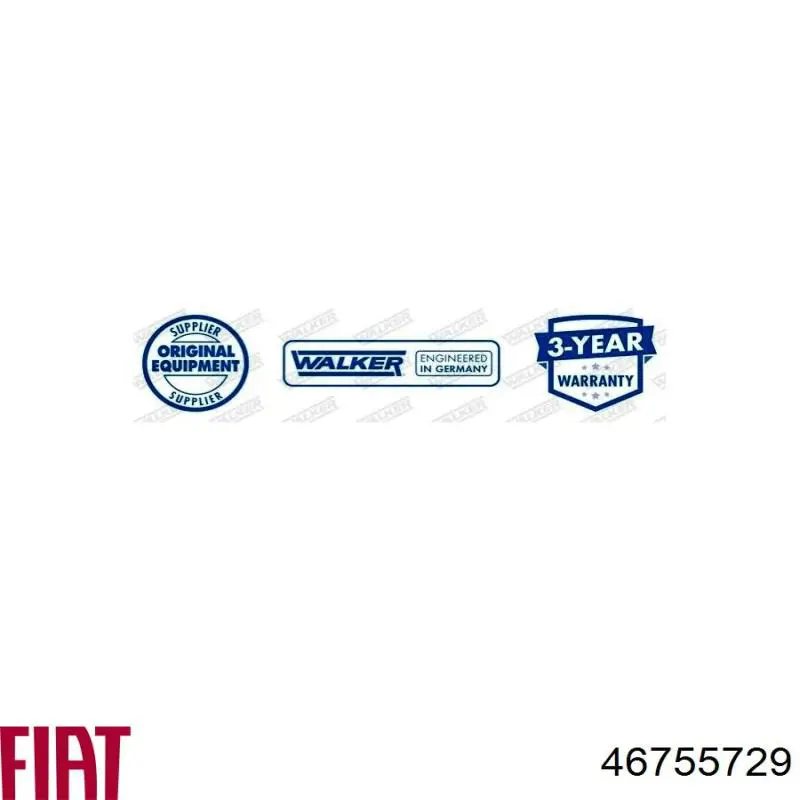 Трубы приемные (штаны) Fiat/Alfa/Lancia 46755729 цена, от 35.98 USD