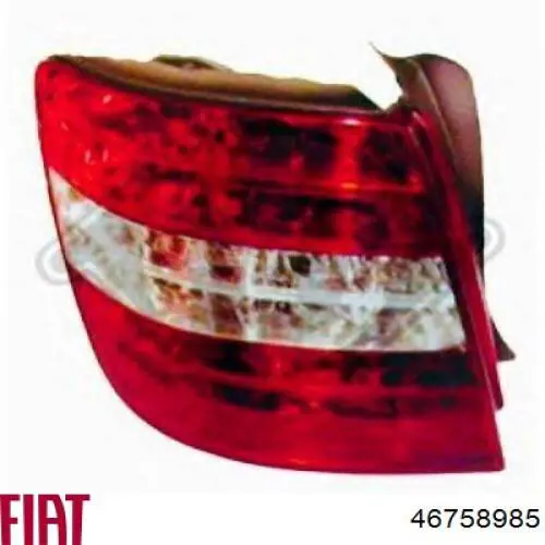 Фонарь задний правый Fiat/Alfa/Lancia 46758985 цена, от 26.72 USD