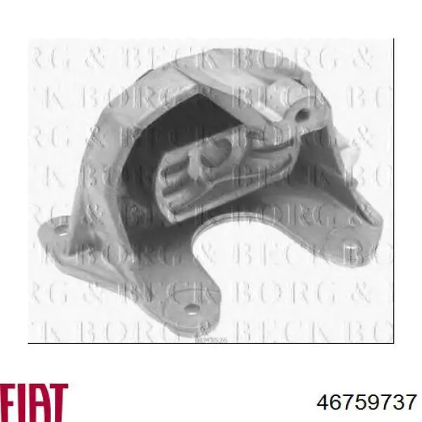 Гидроопора двигателя левая Fiat/Alfa/Lancia 46759737 цена, от 45.64 USD