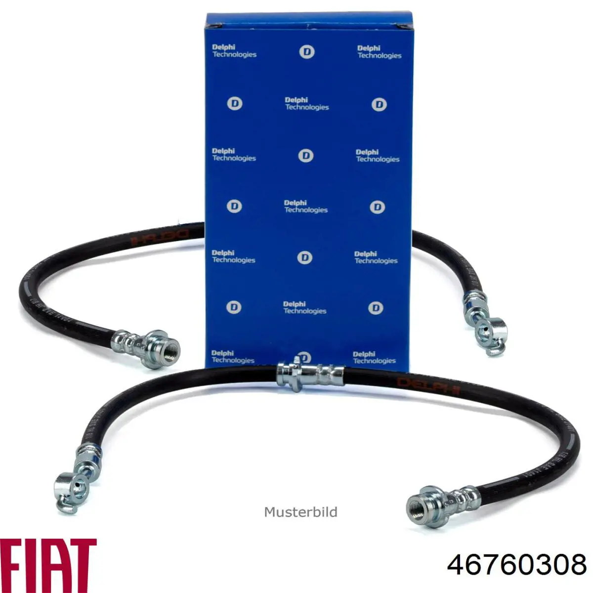 Купить 46760308 Fiat/Alfa/Lancia Шланг тормозной передний