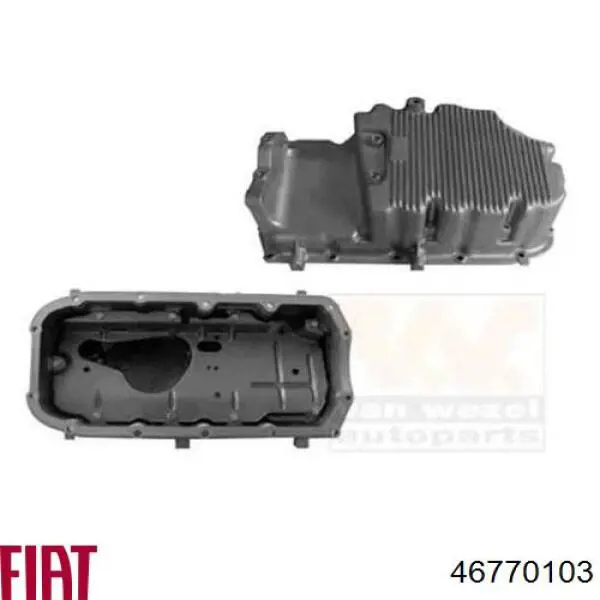 Поддон двигателя 46770103 Fiat/Alfa/Lancia