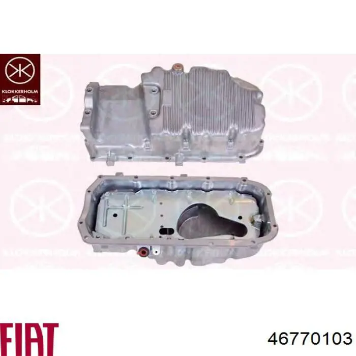 Масляный поддон двигателя Fiat/Alfa/Lancia 46770103 цена, от 70.33 USD