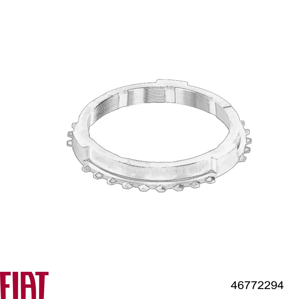 Синхронизатор 3/4-й передачи Fiat/Alfa/Lancia 46772294 цена, от 17.03 USD