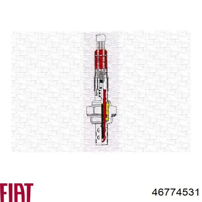 Лямбдазонд, датчик кислорода до катализатора Fiat/Alfa/Lancia 46774531 цена, от 65.22 USD