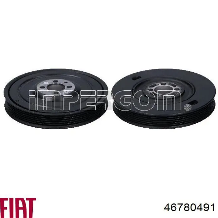 46780491 Fiat/Alfa/Lancia Шкив коленчатого вала