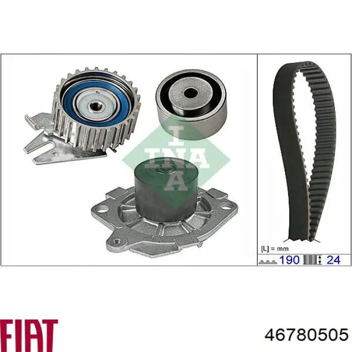 46780505 Fiat/Alfa/Lancia ремень грм