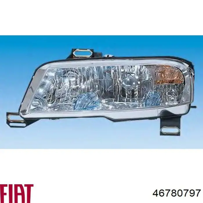Левая фара 46780797 Fiat/Alfa/Lancia