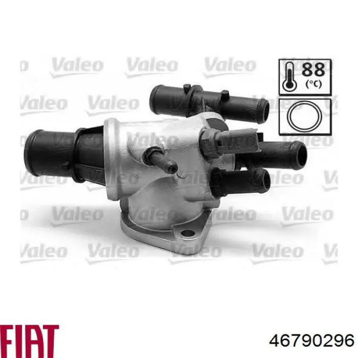 Купить 46790296 Fiat/Alfa/Lancia Автомобильный термостат