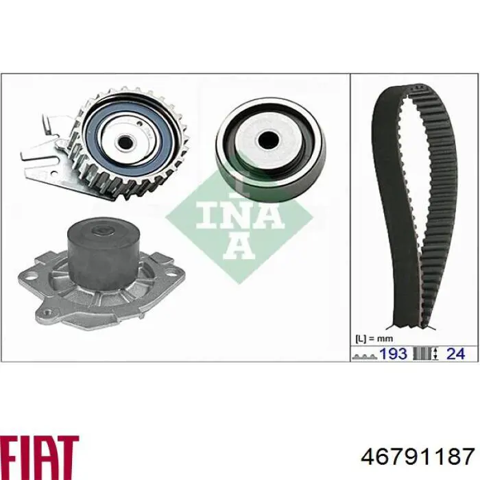 Купить 46791187 Fiat/Alfa/Lancia Ремень газораспределительного механизма