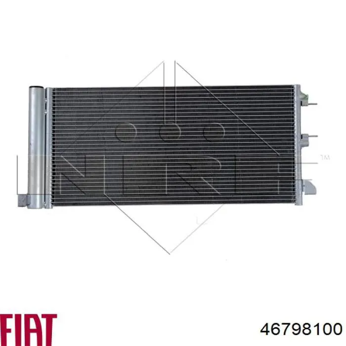 Конденсатор кондиционера Fiat/Alfa/Lancia 46798100 цена, от 71.08 USD